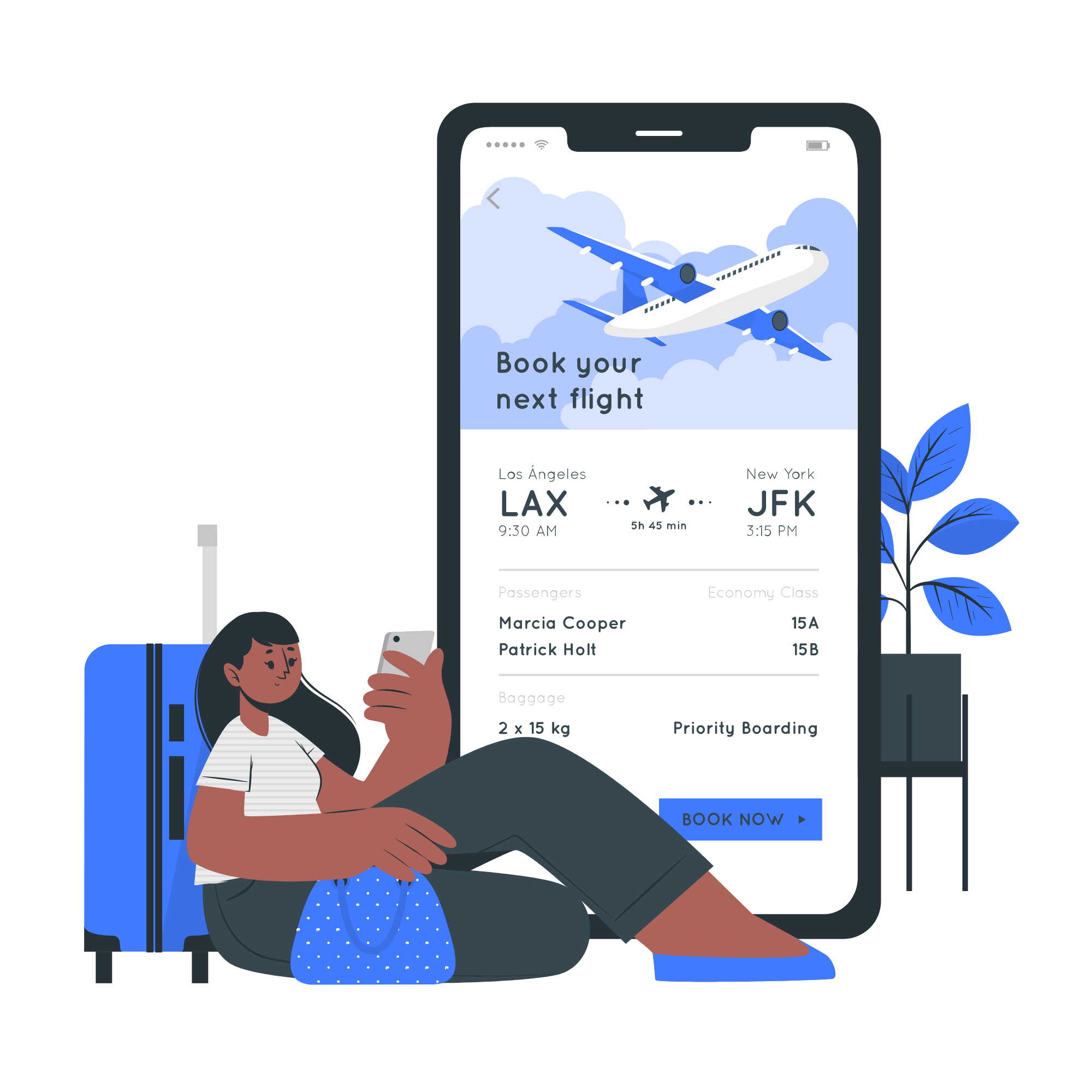 Flight Booking-cuate