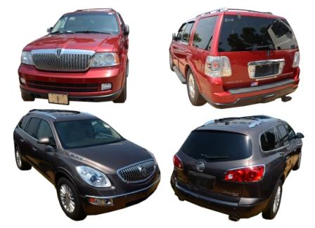 Lincoln Navigator et Buick Enclave d'occasion
